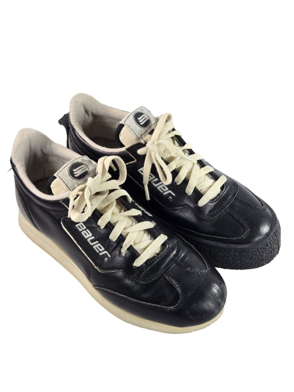 Bauer Vintage Curling Shoes Size 10 Left Foot Slider w Slide-On Gripper Sole